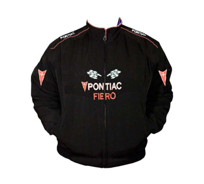 Pontiac Fiero Vintage Racing Jacket Black