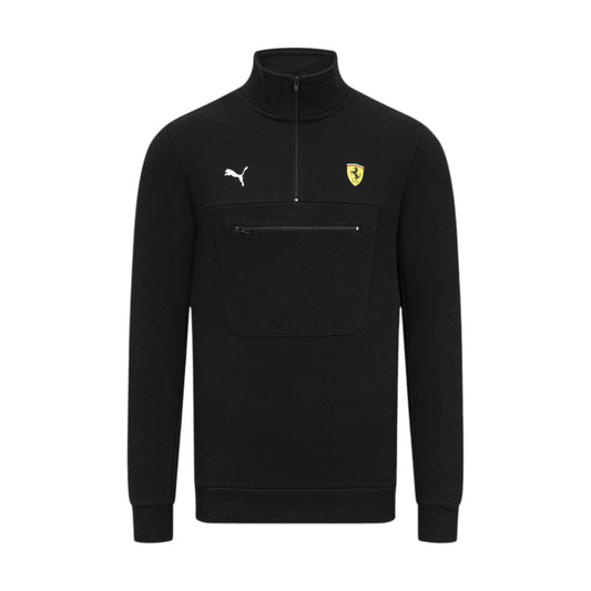 Scuderia Ferrari F1 Logo 1/4 Zip Sweater