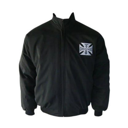 West Coast Choppers Vintage Racing Jacket Black