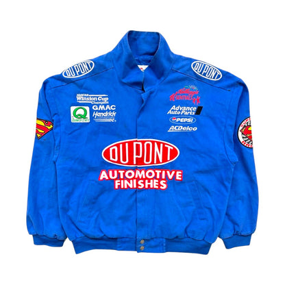 Vintage DuPont Blue Nascar Racing Jacket