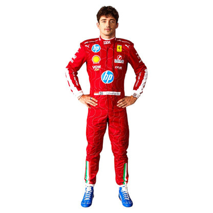 Puma for Scuderia Ferrari HP Charles Leclerc Monza 2025 racing suit