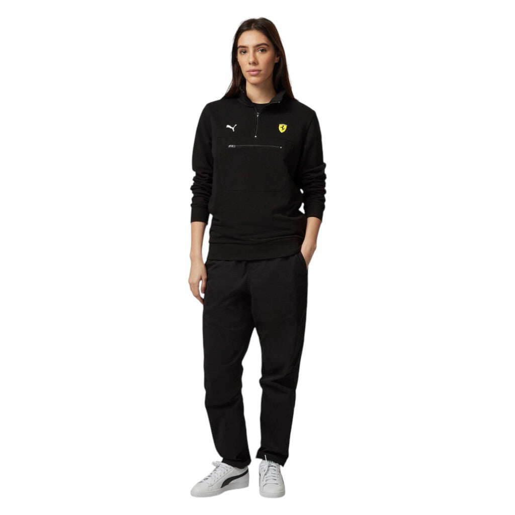 Scuderia Ferrari F1 Logo 1/4 Zip Sweater