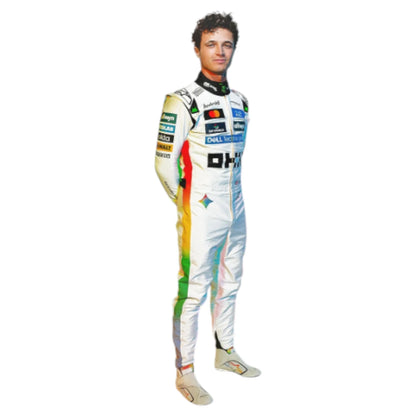 New 2025 McLaren Lando Norris Gemini F1 Racing Suit