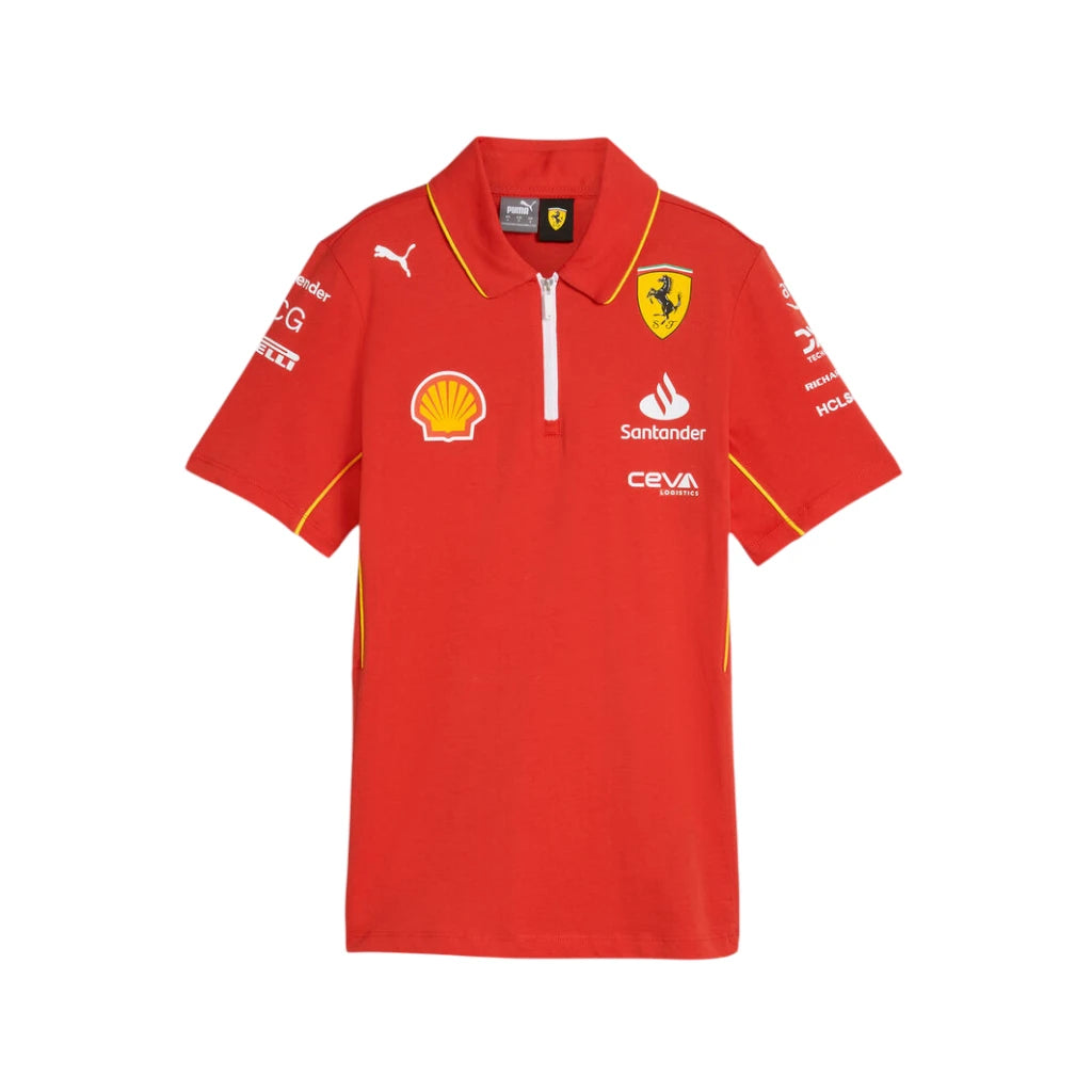 Official 2024 Scuderia Ferrari F1 Team Polo