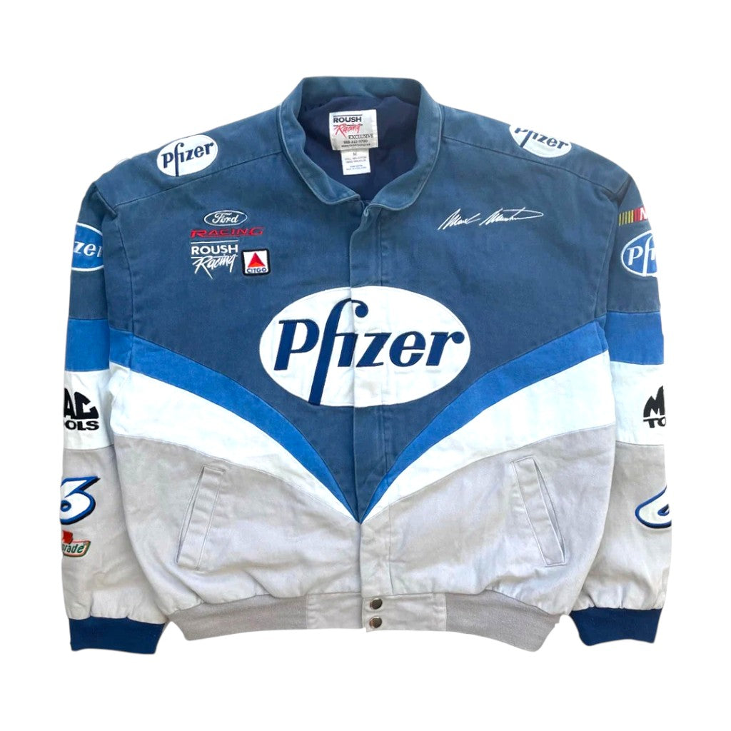 Vintage Pfizer Nascar Racing Jacket