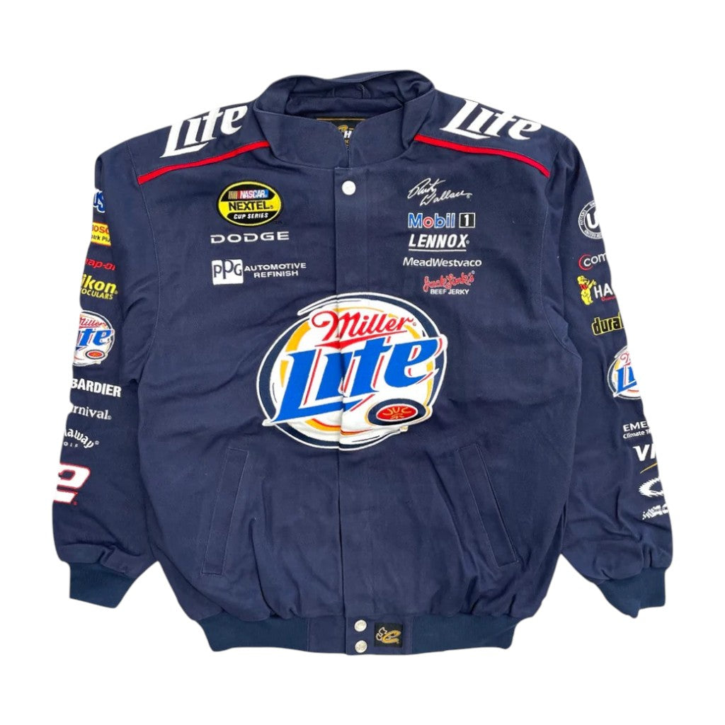 Vintage Miller Lite Nascar Racing Jacket