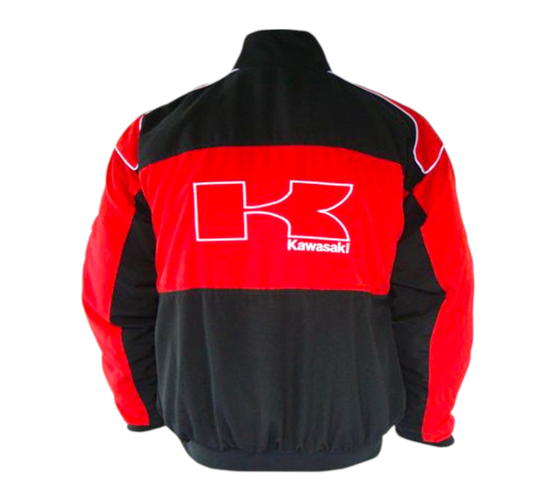 Kawasaki KX Motorcycle Jacket Black and Red