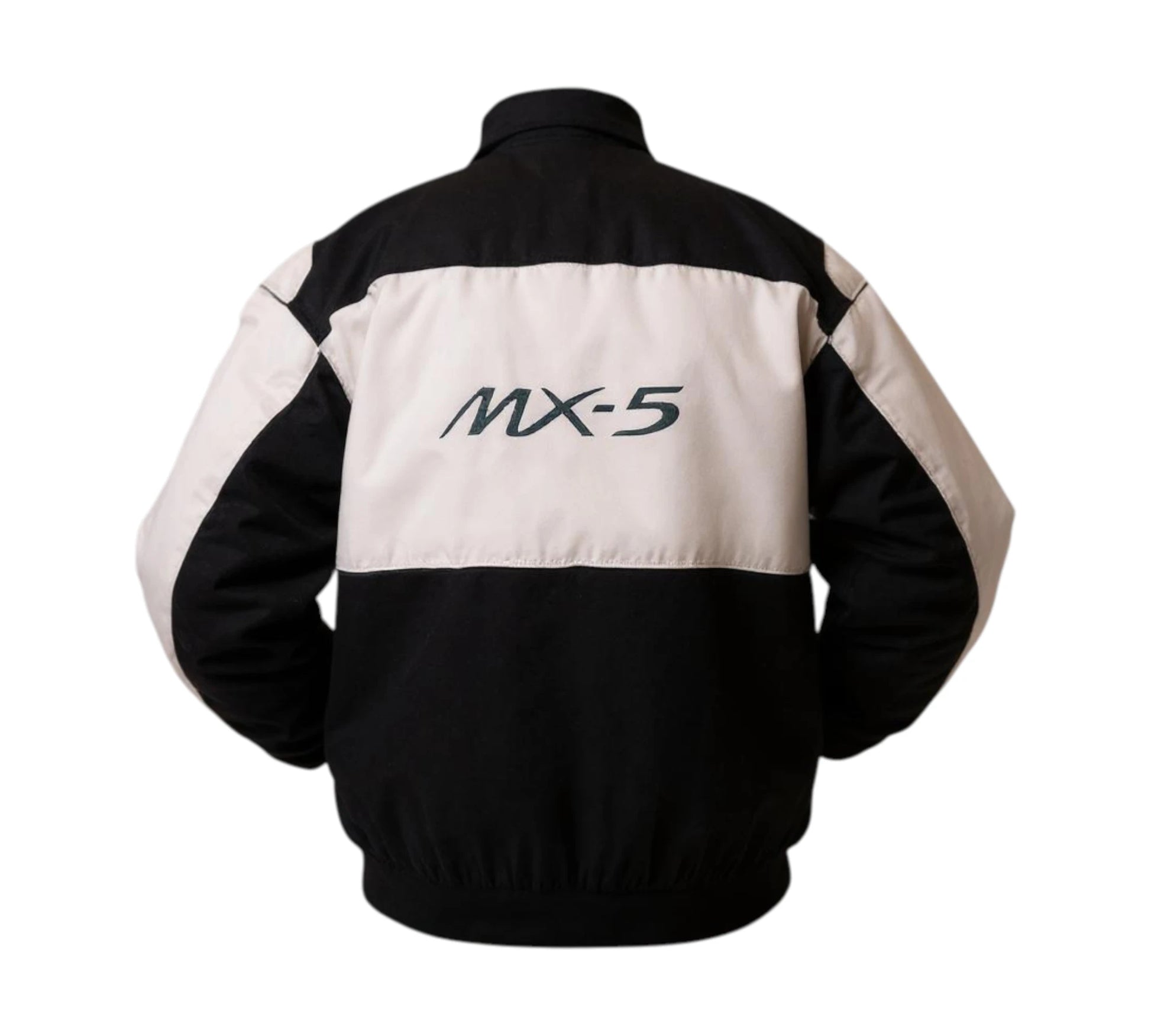 Mazda MX-5 Racing Jacket Black and White
