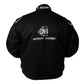 Black jacket with 'Rotary Racing' logo on a white background