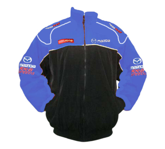 Mazda RX-8 Speed3 Racing Jacket Royal Blue and Black
