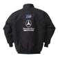 Black jacket with Mercedes-Benz AMG logo on a white background