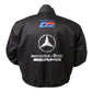 Black jacket with Mercedes-Benz and AMG logos on a white background