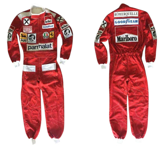 Niki Lauda 1976 embroidery racing suit / Ferrari F1