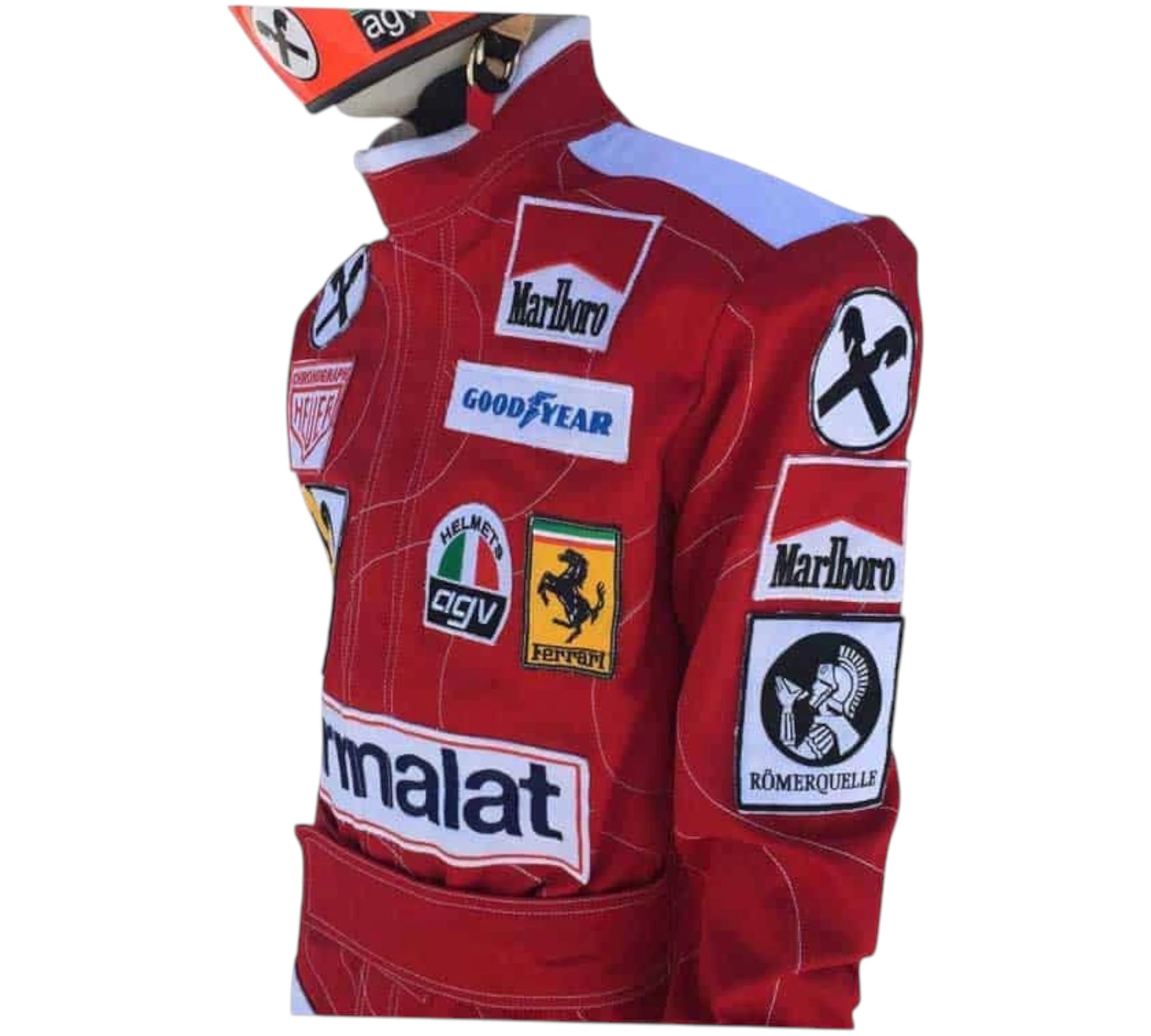 Niki Lauda 1976 embroidery racing suit / Ferrari F1