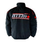 Black jacket with NISMO logo on a white background