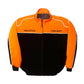 Gray and black jacket with Pontiac logo on a white background