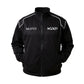 Orange and black jacket with 'Solstice' and 'GXP' branding on a white background