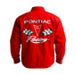 Black jacket with Pontiac Solstice GXP branding on a white background