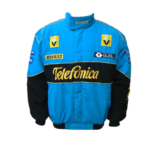 Black and red vest with Renault logo on a white background