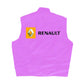 Purple vest with Renault logo on a white background