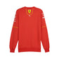 Red sweatshirt with Ferrari logo on a white background