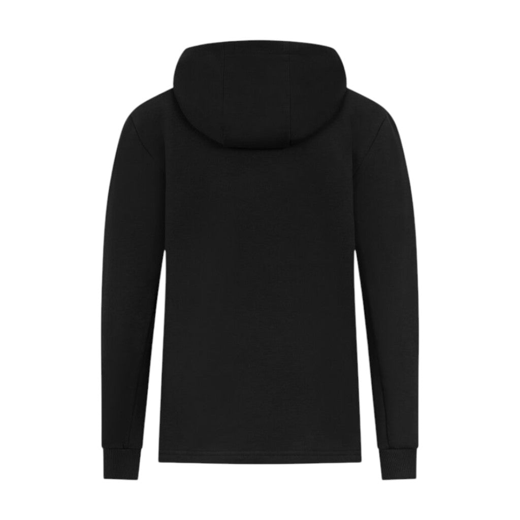 Black hoodie on a white background