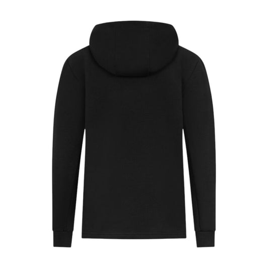 Black hoodie on a white background