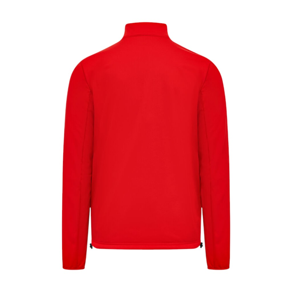 Red jacket on a white background
