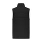 Black vest on a white background