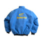 Red jacket with Subaru logos on a white background