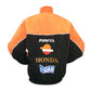 Honda Repsol Snap-on Racing Jacket Orange on Black
