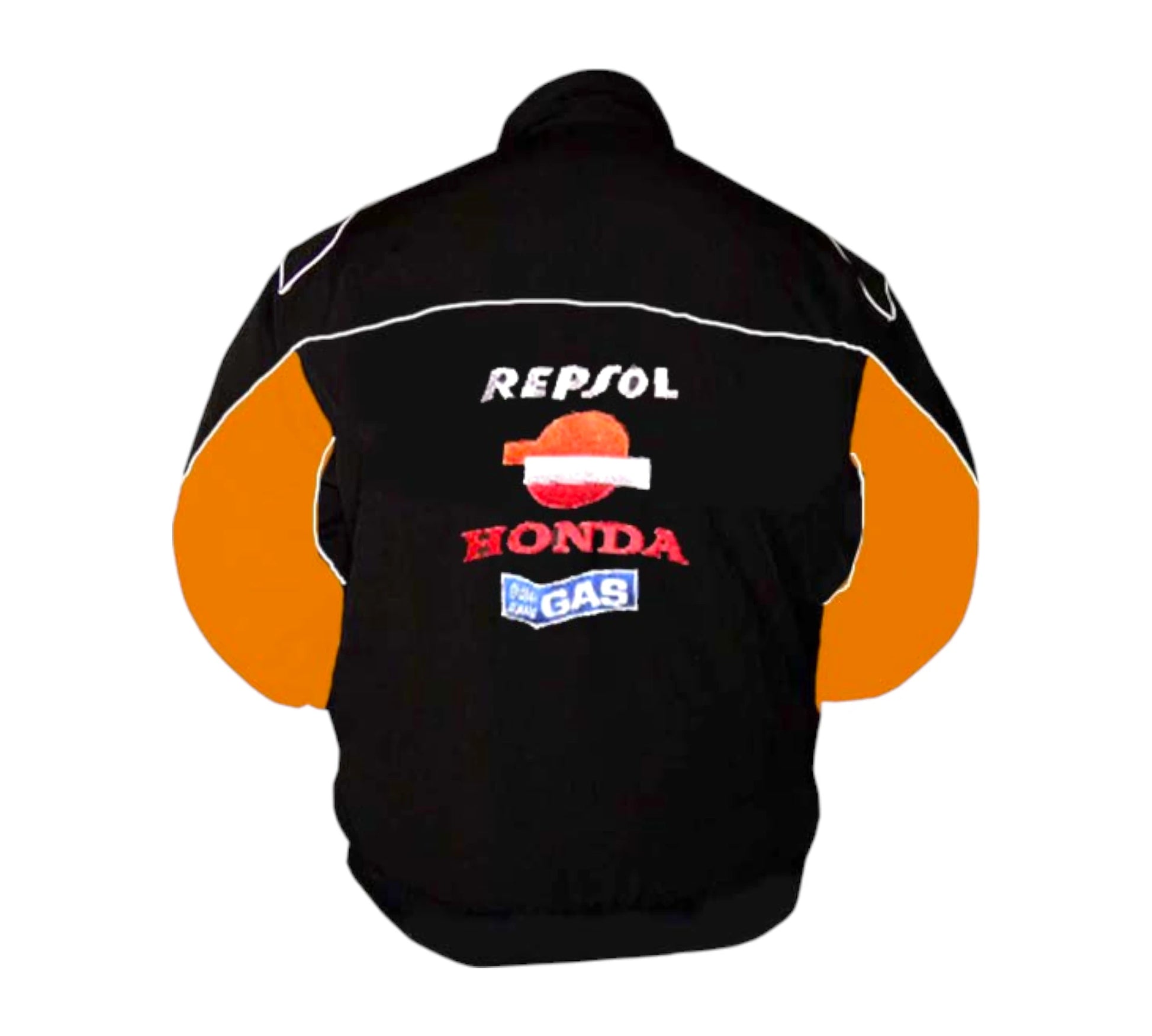 Honda Repsol Racing Jacket Black with Orange
