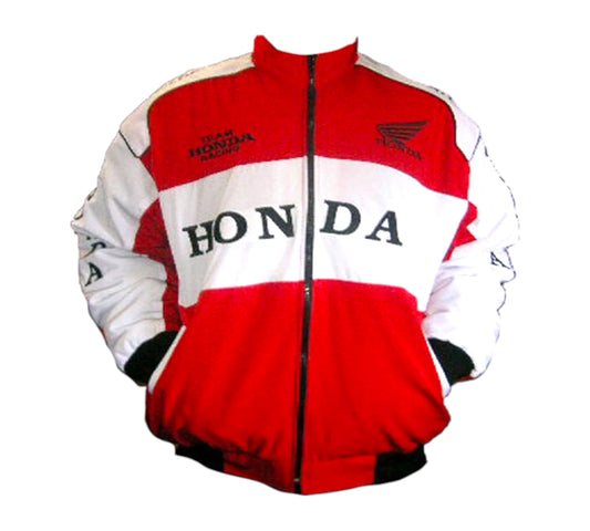 Honda Racing Jacket Red and White
