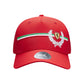 Red cap with Ferrari logo and Puma label on a white background