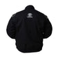 Black jacket with Toyota logo and 'AE-86' text on the back against a white background