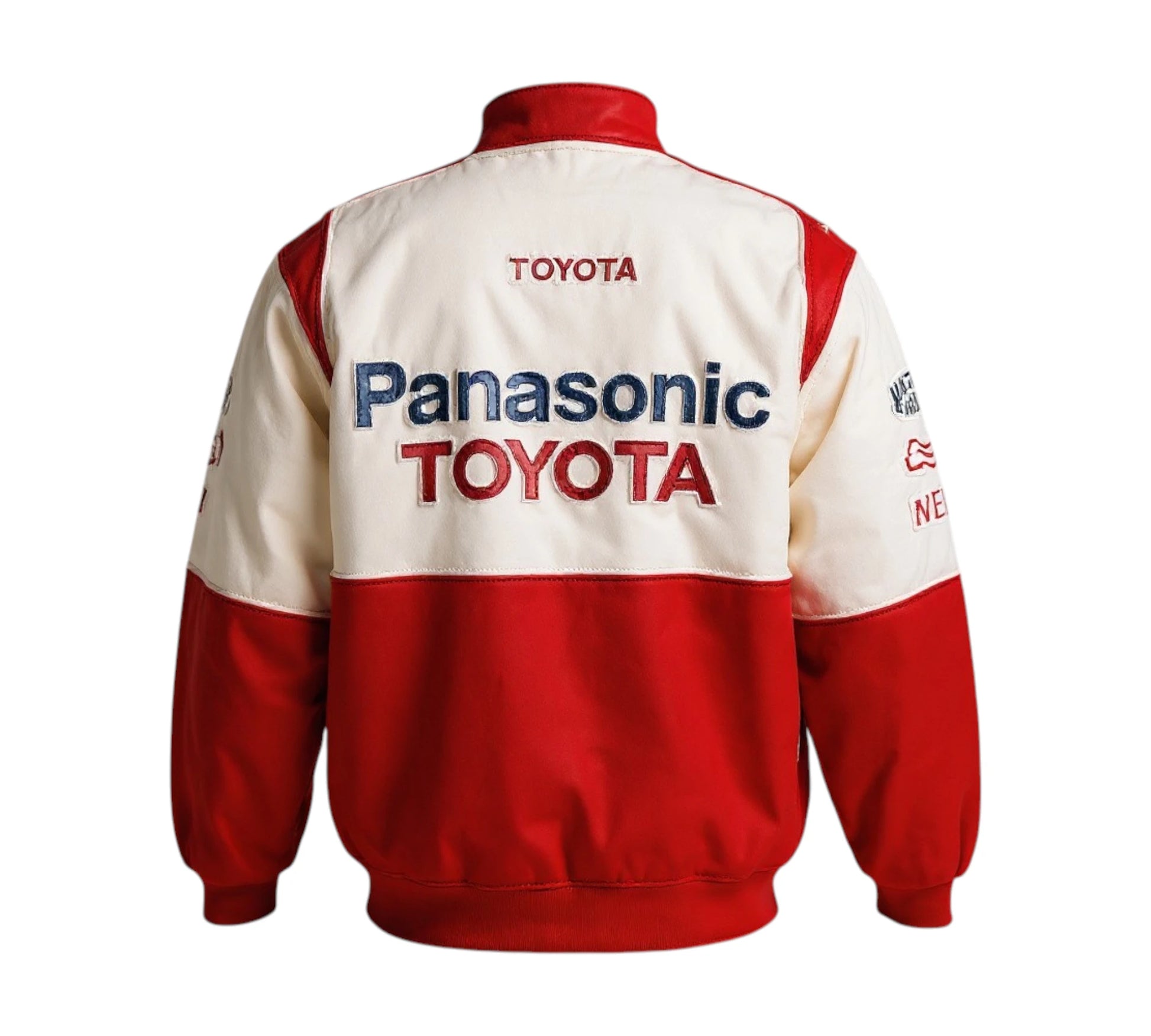 Black jacket with Toyota logo and 'MR2 Spyder' text on a white background