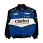 Jacket with Clarion and Ungo branding on a white background