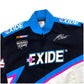 Black shirt with Exide and Roush Racing logos on a white background