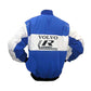 Pink jacket with Volvo logo on a white background