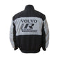 Black and white jacket with Volvo R Sport logo on a white background