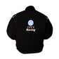 Black jacket with Volkswagen GTI Racing logo on a white background