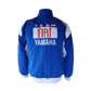 Blue jacket with 'Team Fiat Yamaha' text on a white background